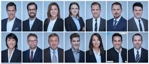 Einheitliche Mitarbeiterportraits eines ganzen Teams
